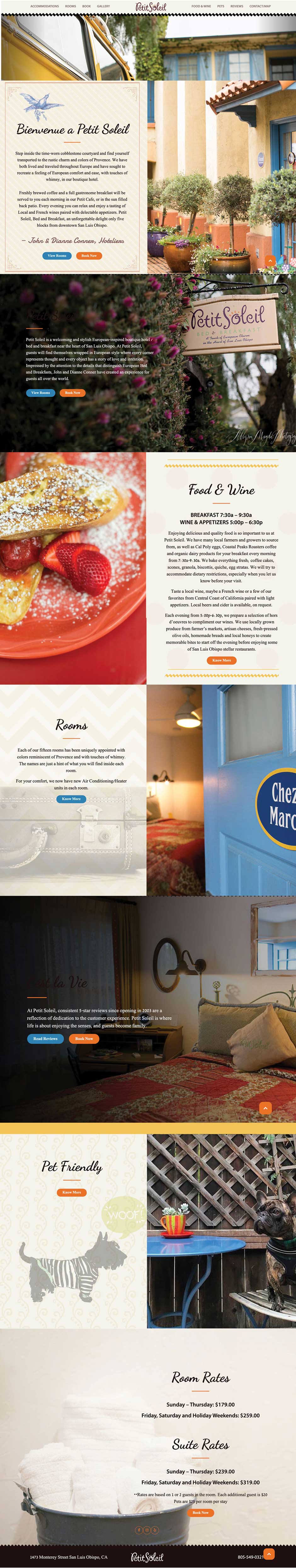 Hotel Web Design