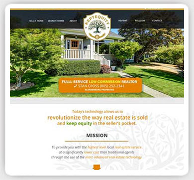 realty web design