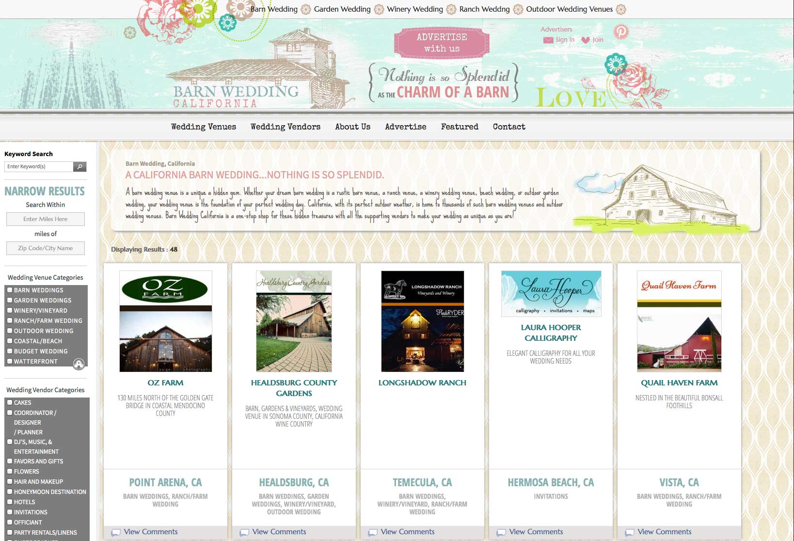 Wedding Web Design